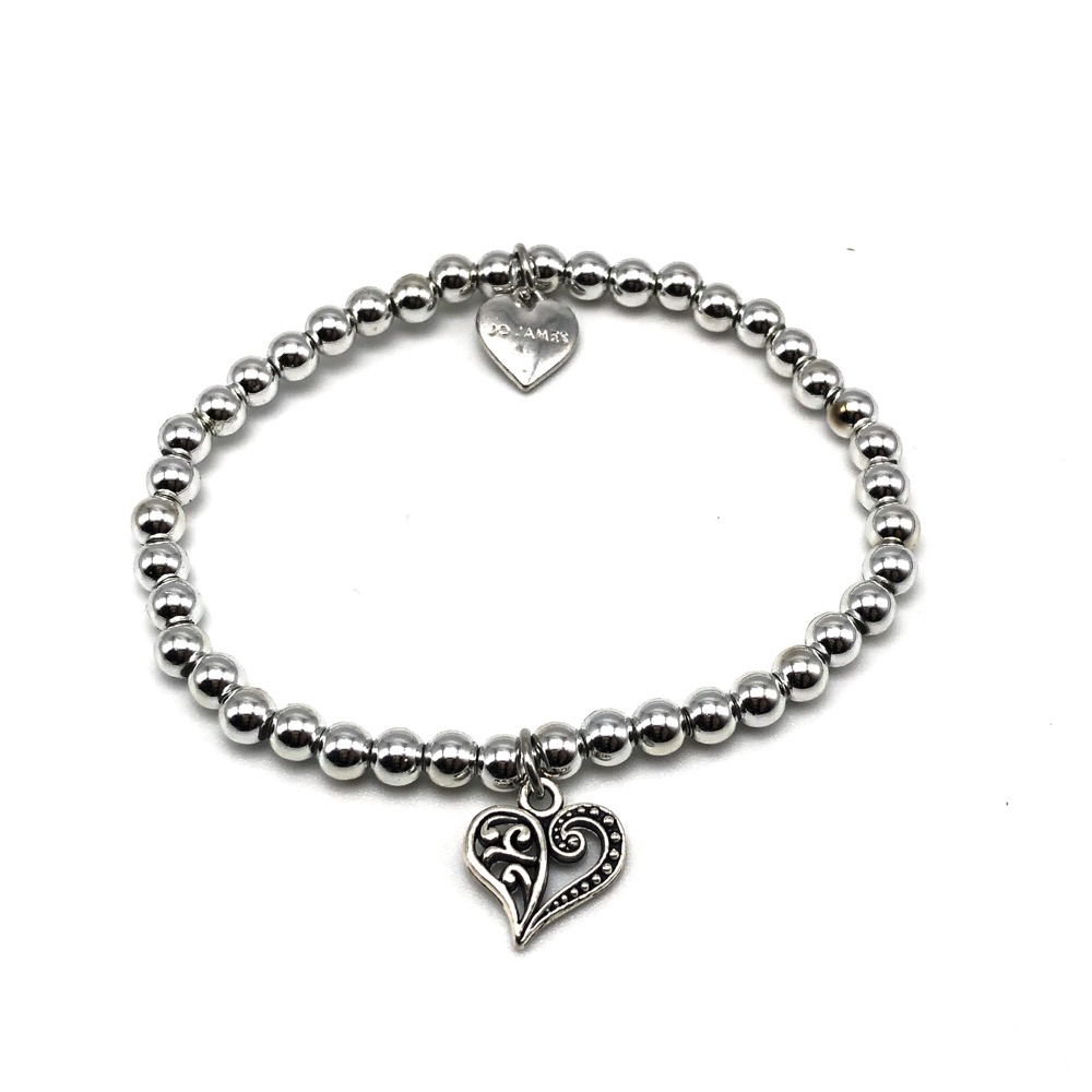 Silver Charm Bracelet