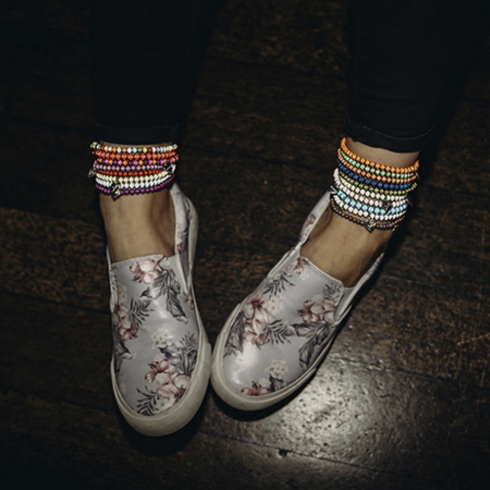 Classic Beaded Anklets