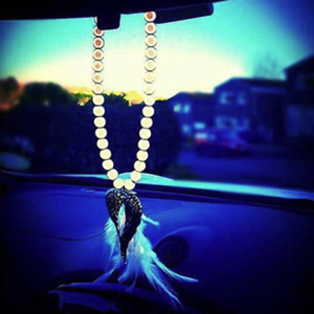 Car Charm Angel Wings