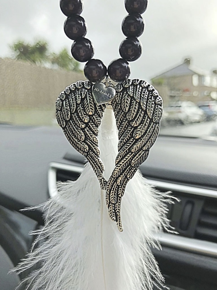 Car Charm Angel Wings