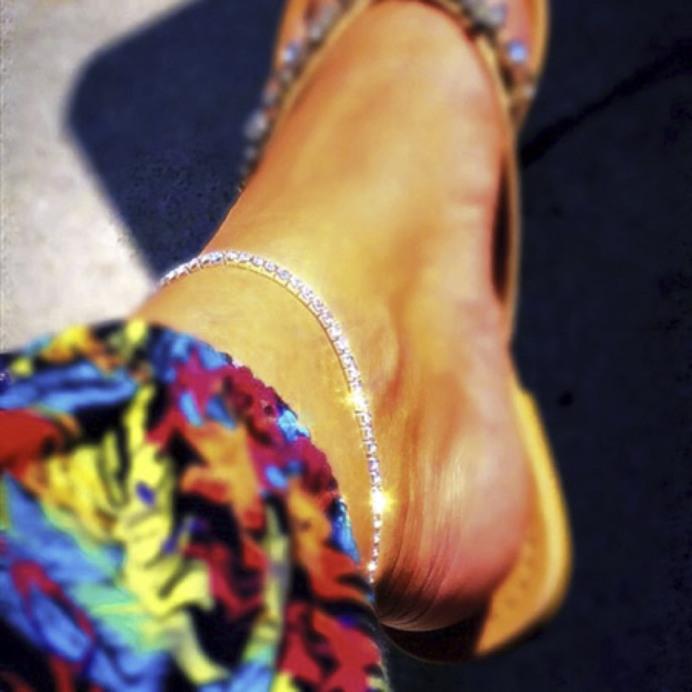 Sparkle Stretch Anklet