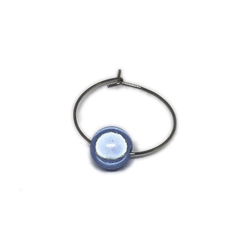 Single Bead Glass Charm