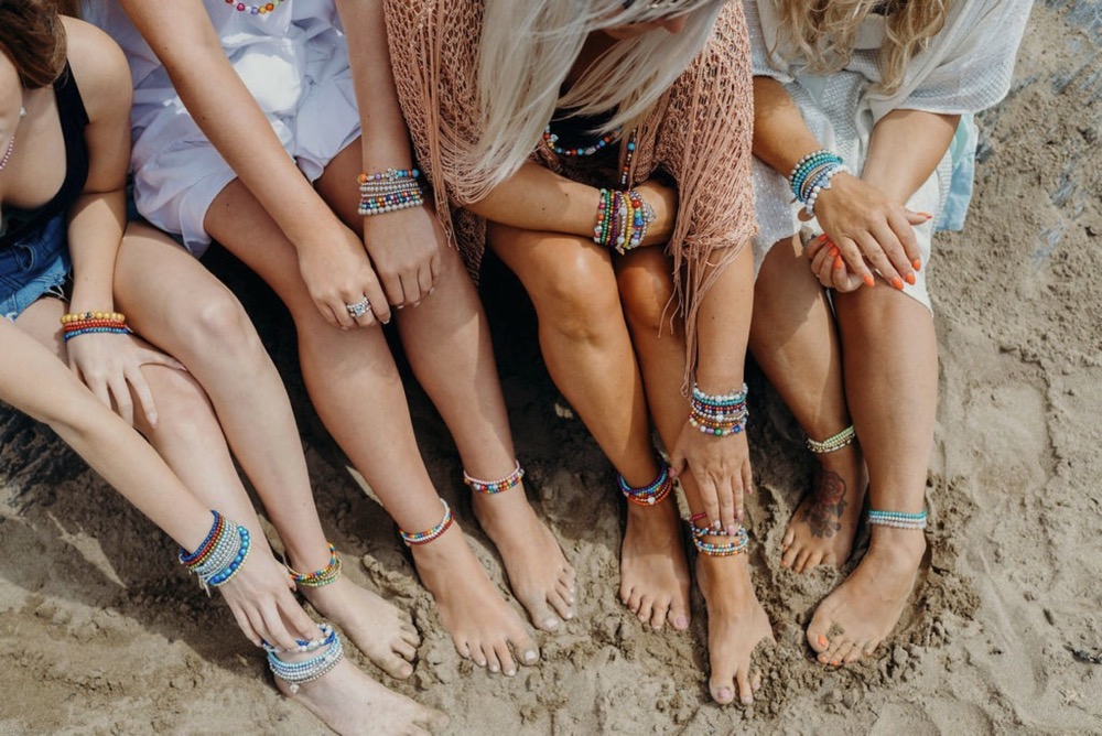 Rose Quartz Anklet