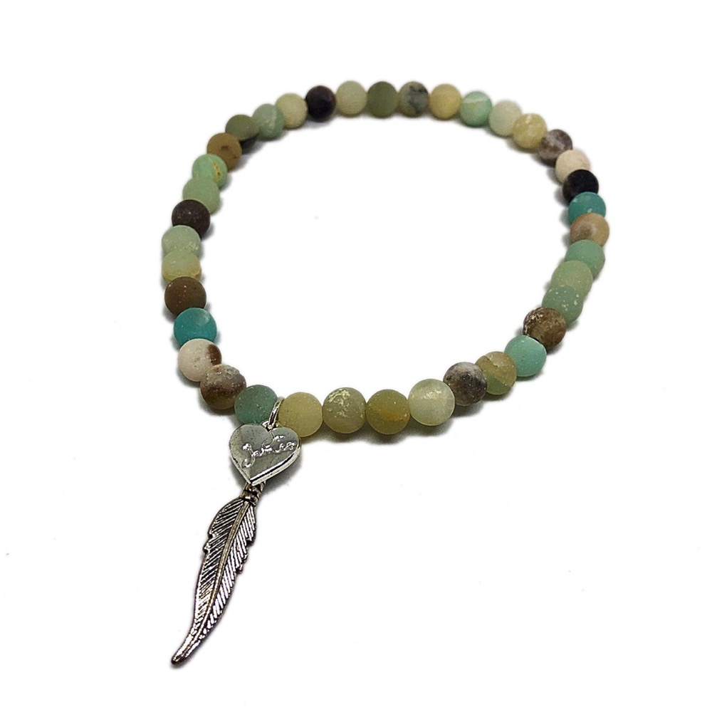 Amazonite Anklet