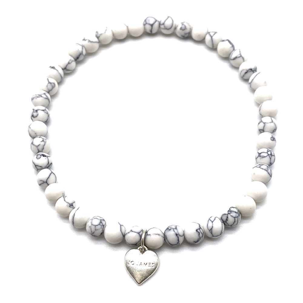 White Turquoise Anklet