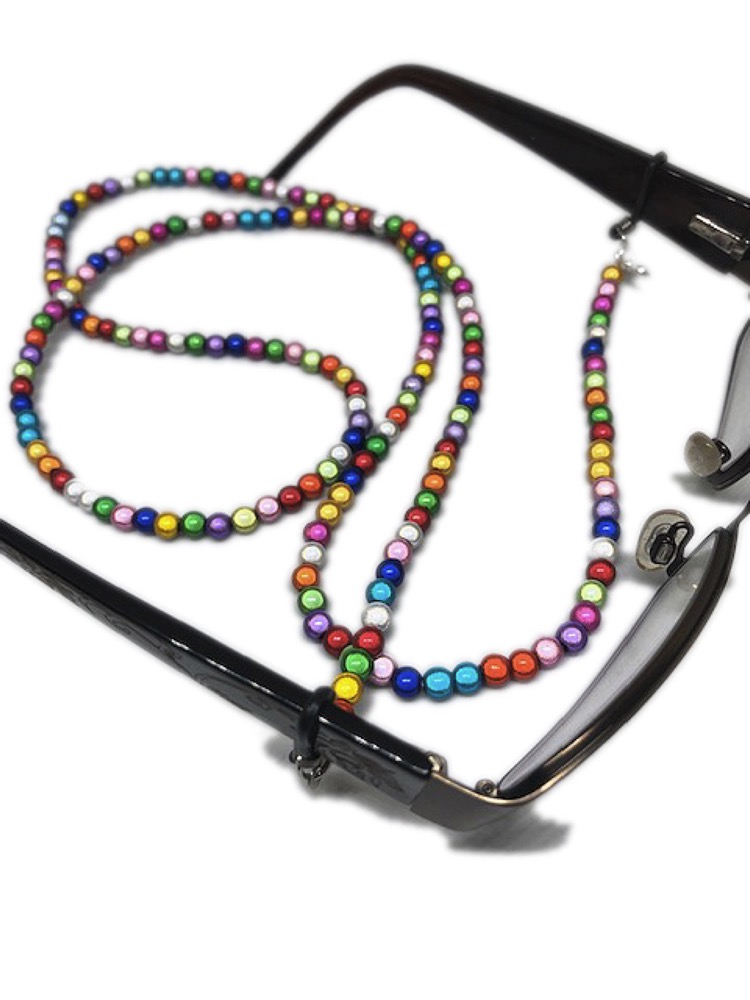 Glasses Chain Multi Skinny Bead
