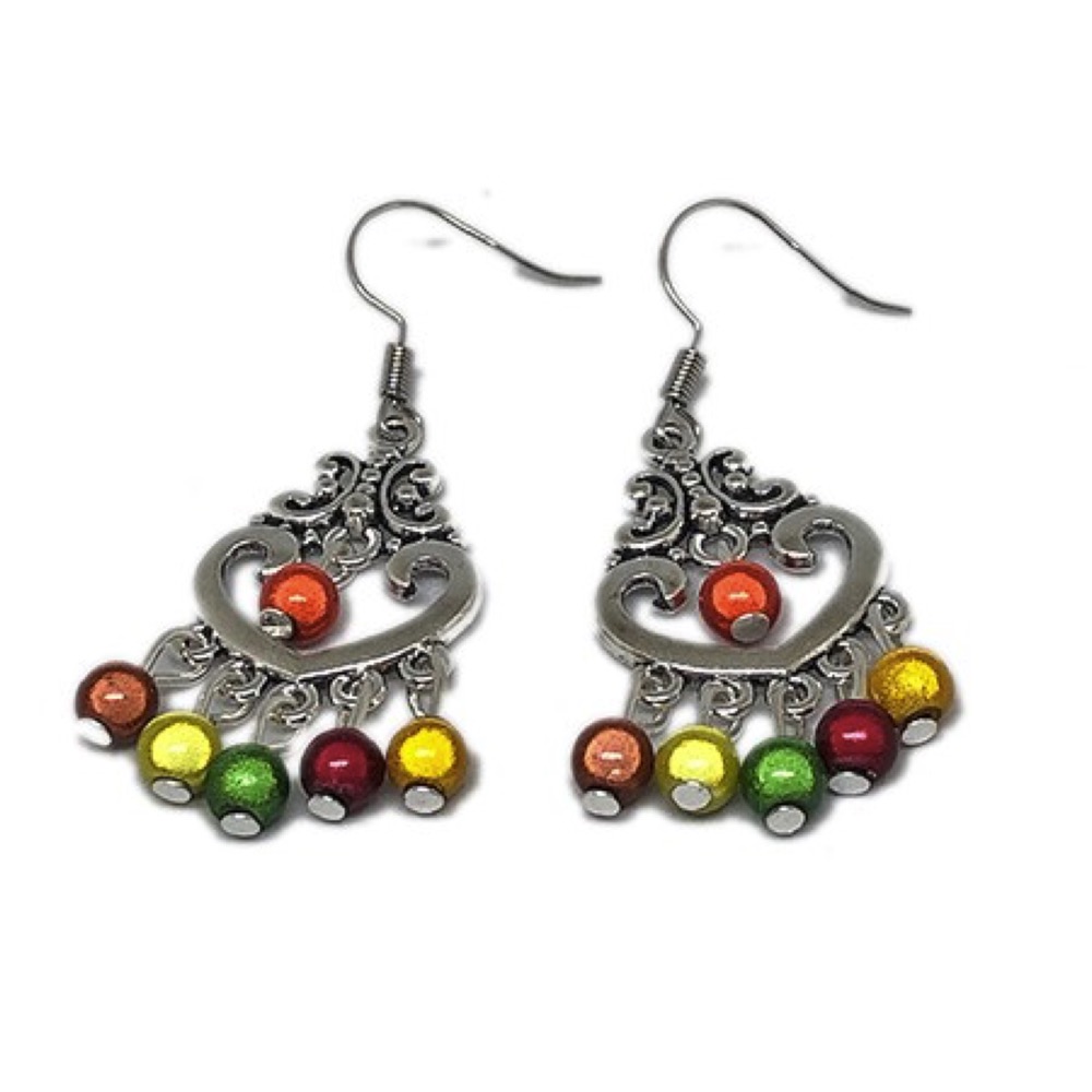 Autumn Filigree Earrings