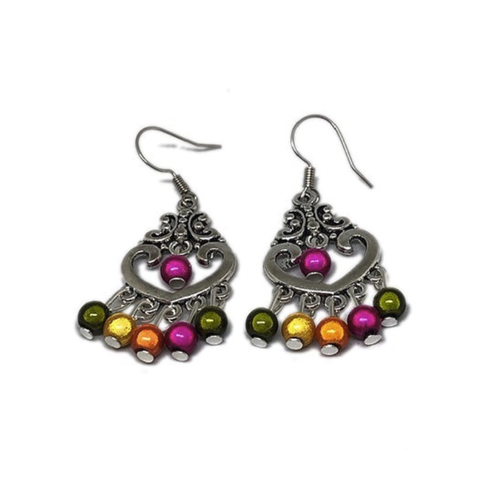 Aztec Filigree Earrings