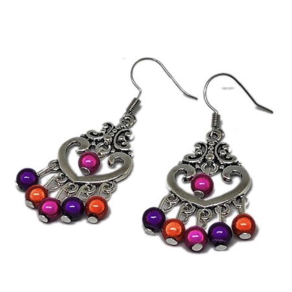 Summer Nights Filigree Earrings