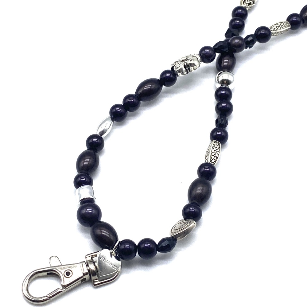 Vintage Grape Detailed Lanyard