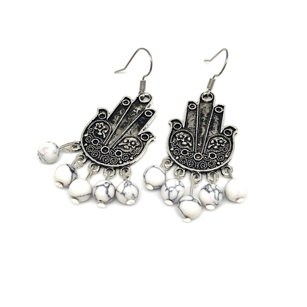 Hamsa Hand Earrings