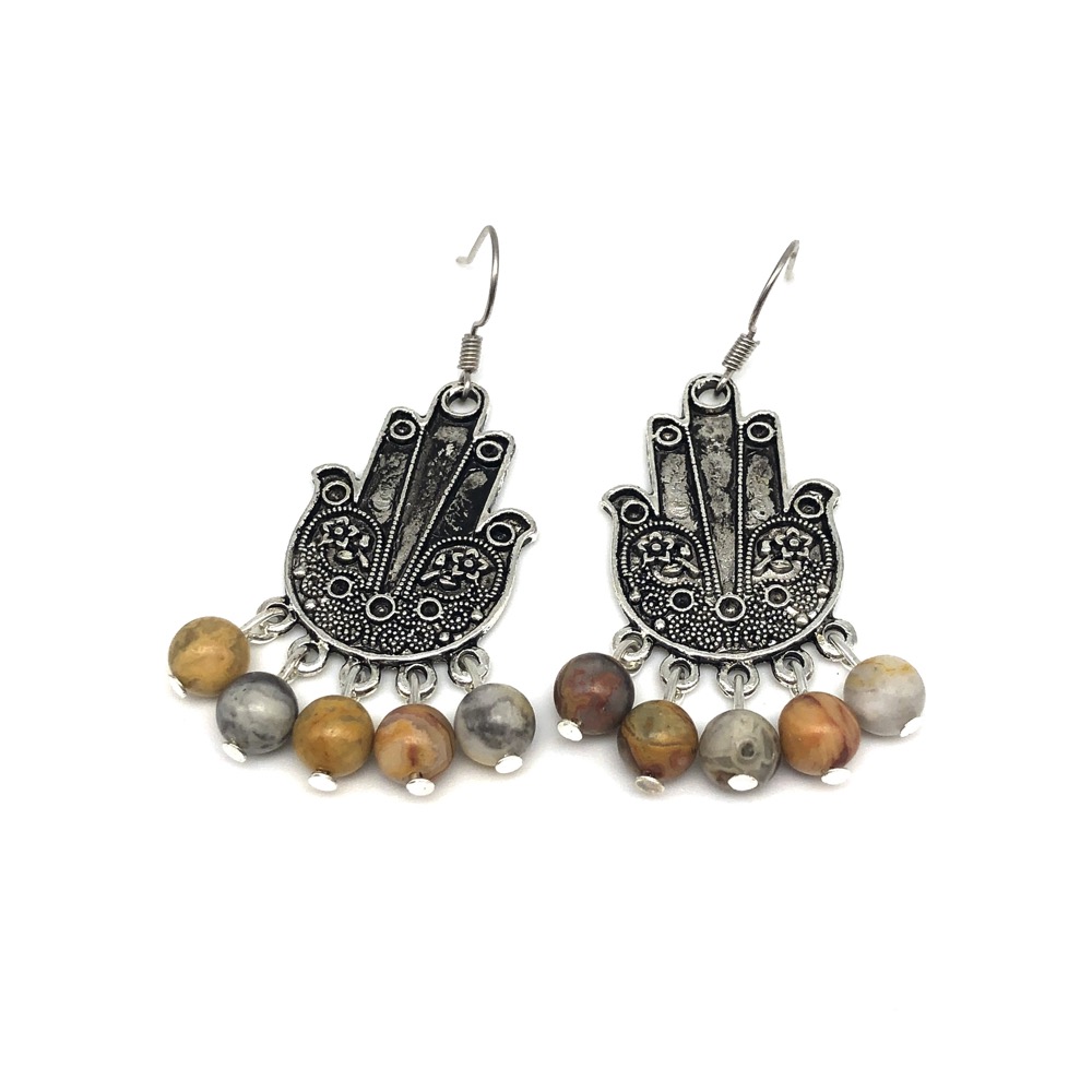 Hamsa Hand Earrings