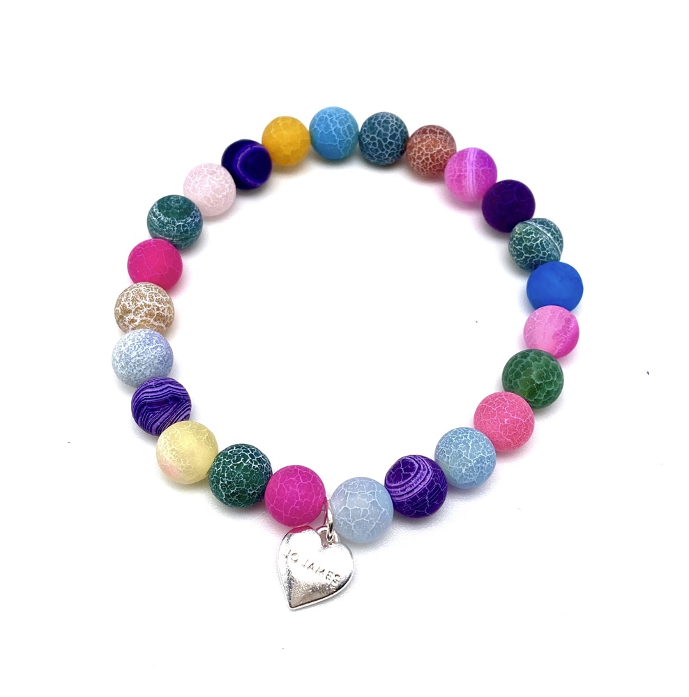 Vivid Agate Bracelet