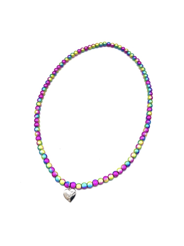 Colour Splash Skinny Short Necklace