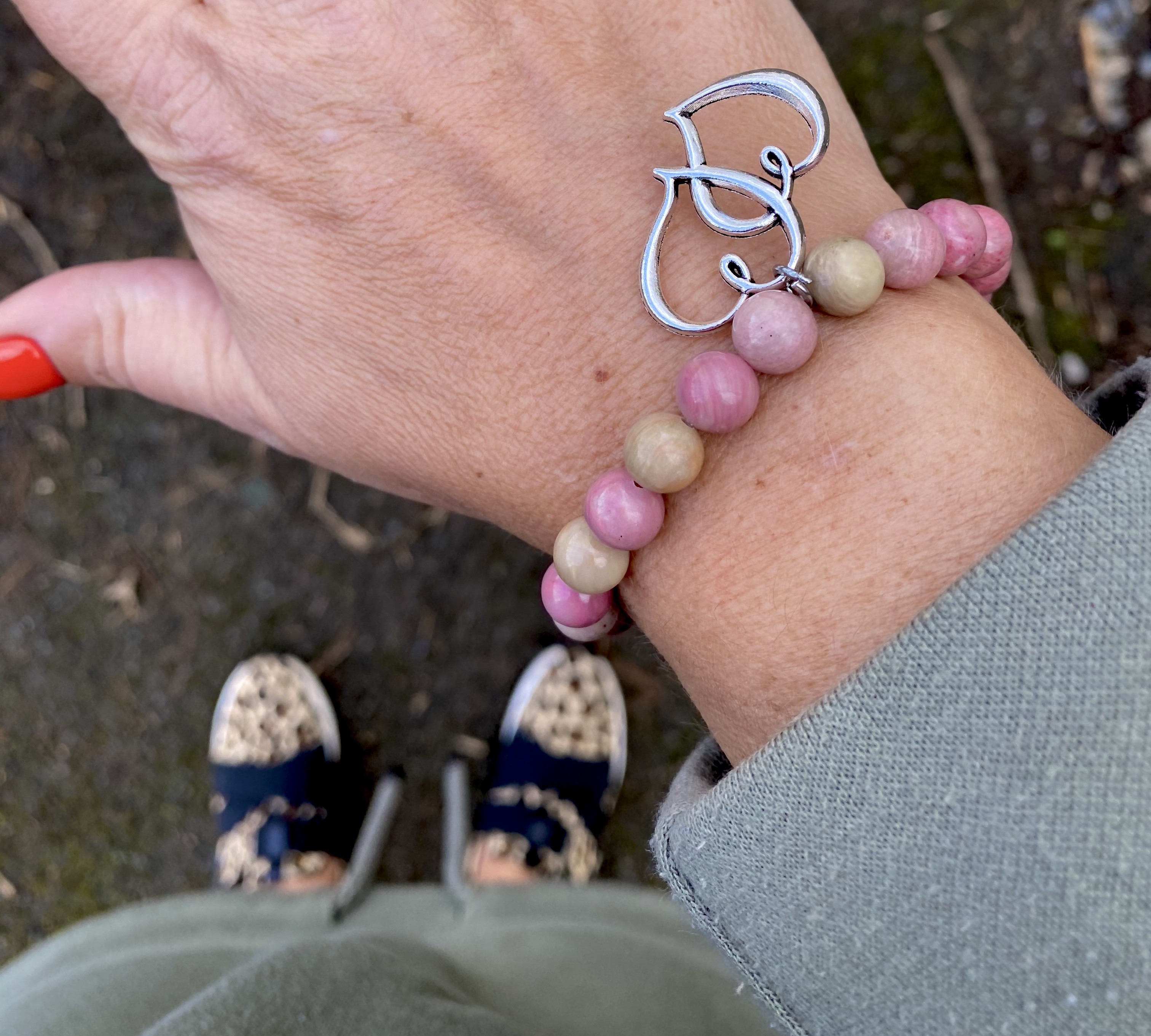 Woodgrain Jasper Bracelet