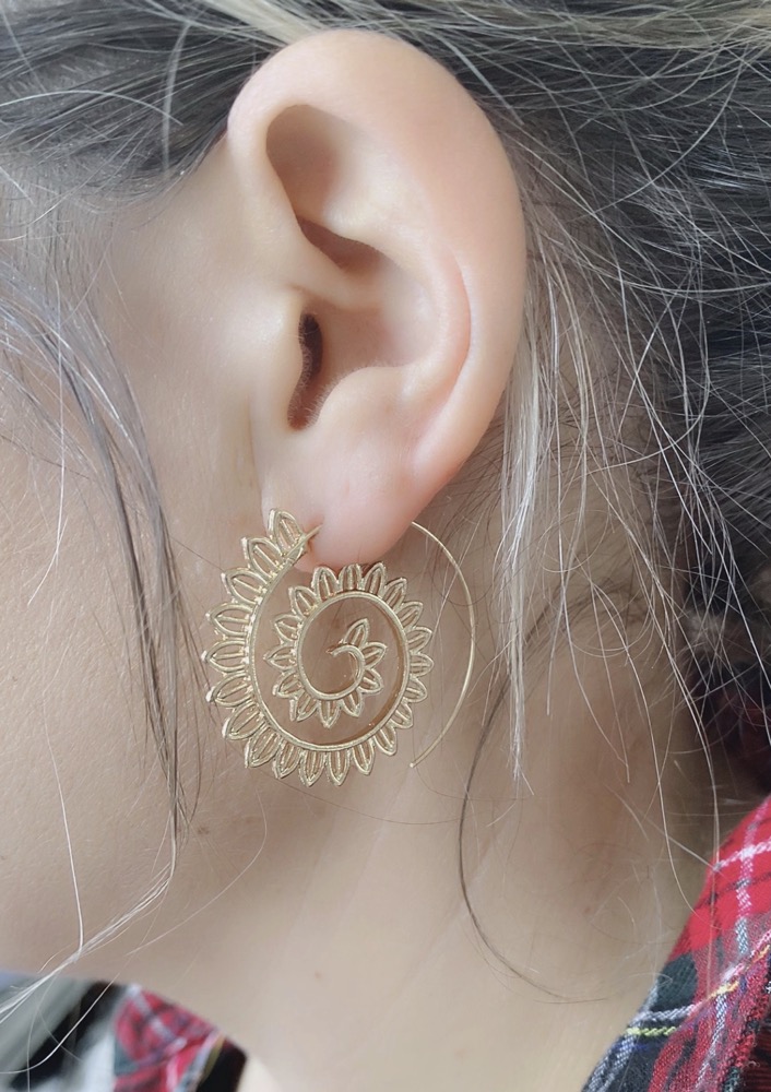 Boho Gold Swirls