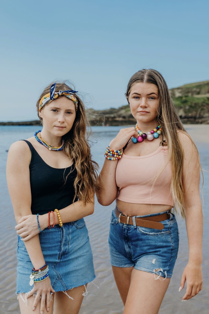 Blueberry Classic Bead Necklaces