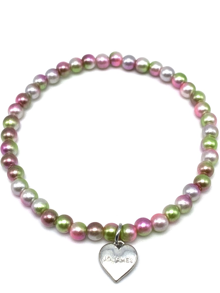 Pearlised Multi-Tone Bracelet