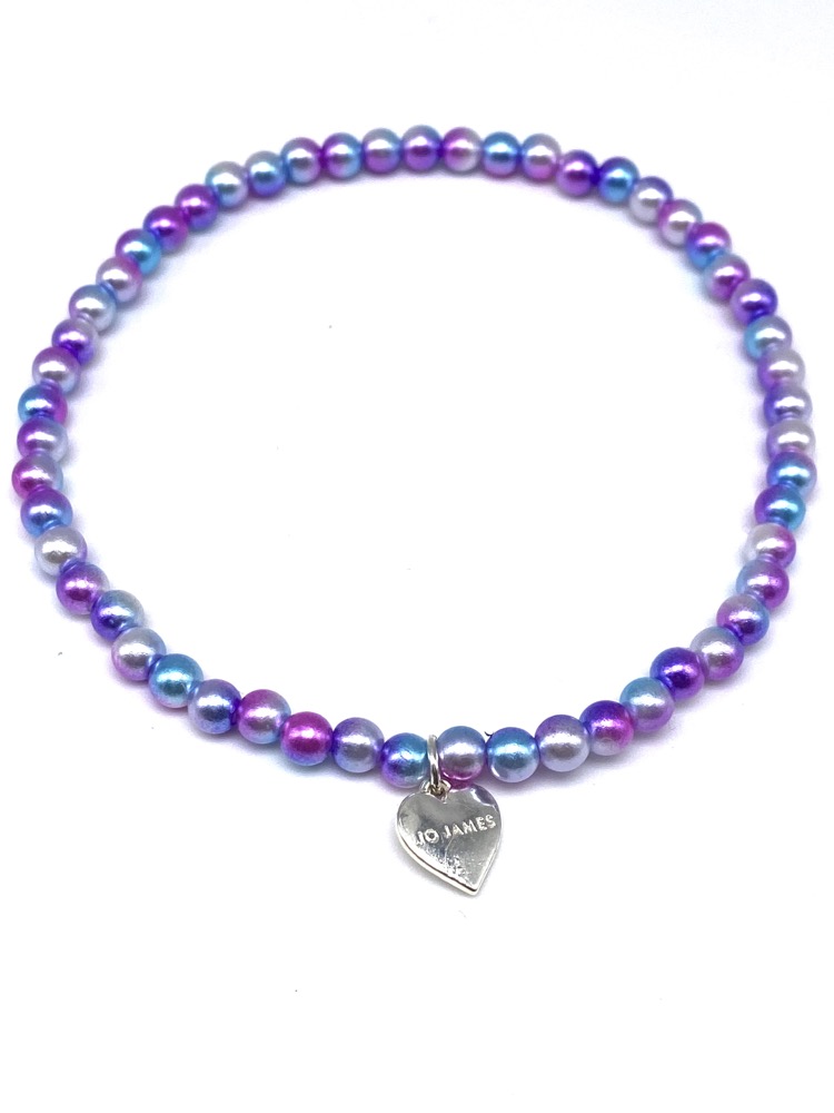 Pearlised Multi-Tone Anklet