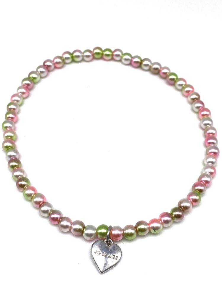 Pearlised Multi-Tone Anklet