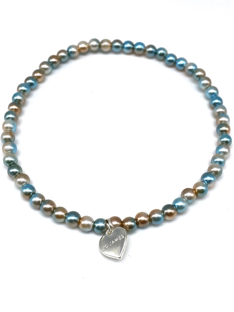 Pearlised Multi-Tone Anklet