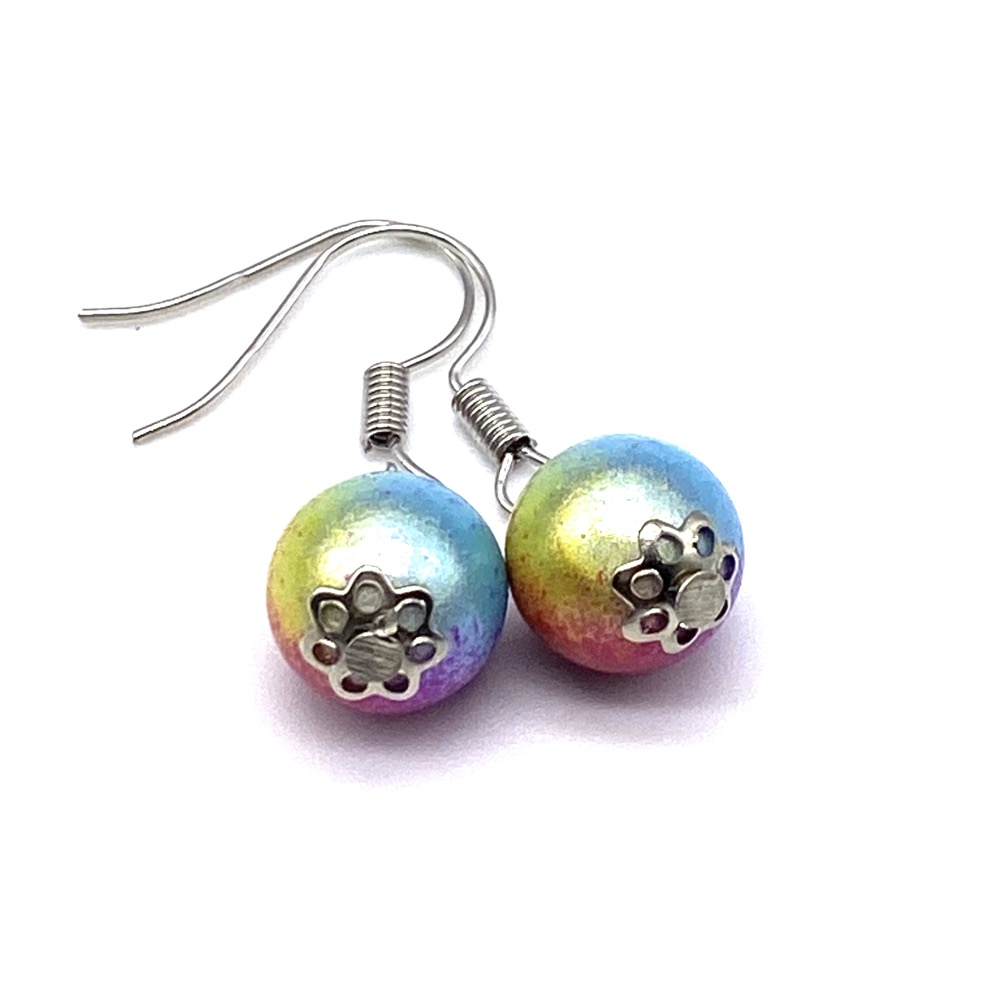 Colour Splash Single Drop Earrings