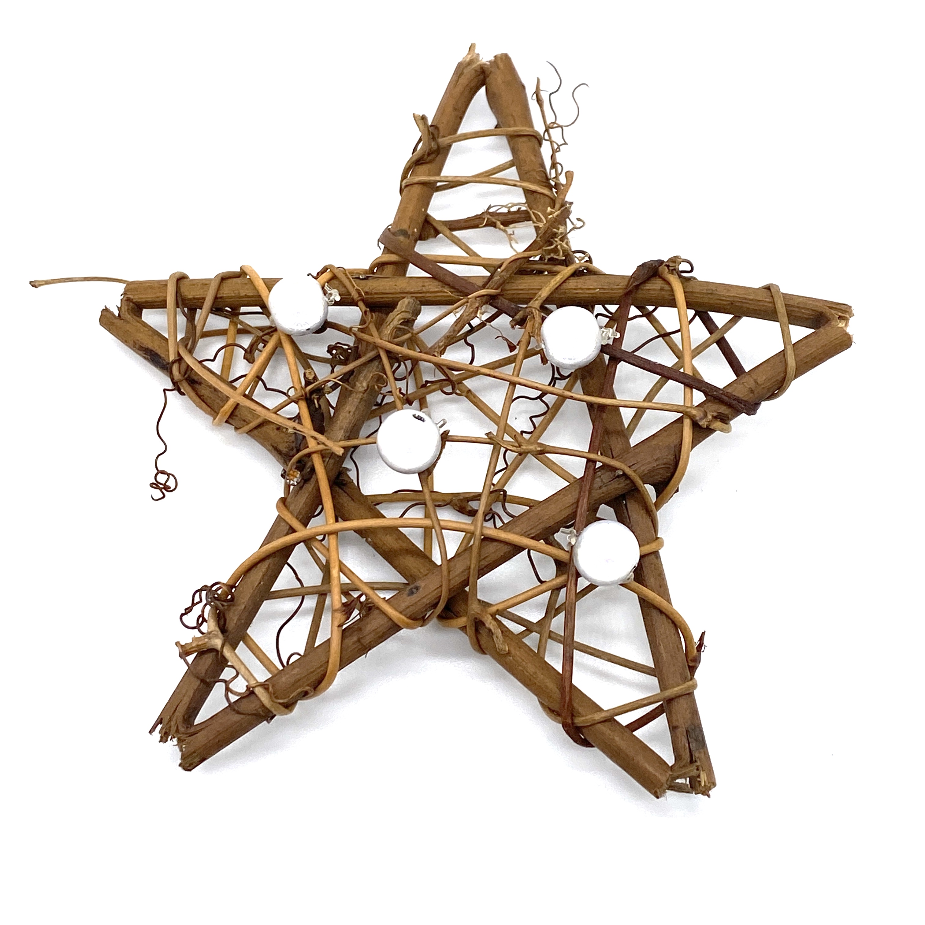 Rustic Rattan Stars