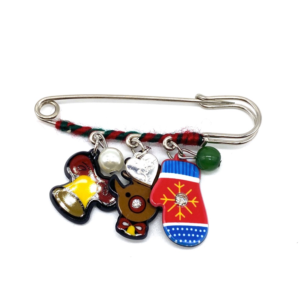 Novelty Christmas Pin Brooch