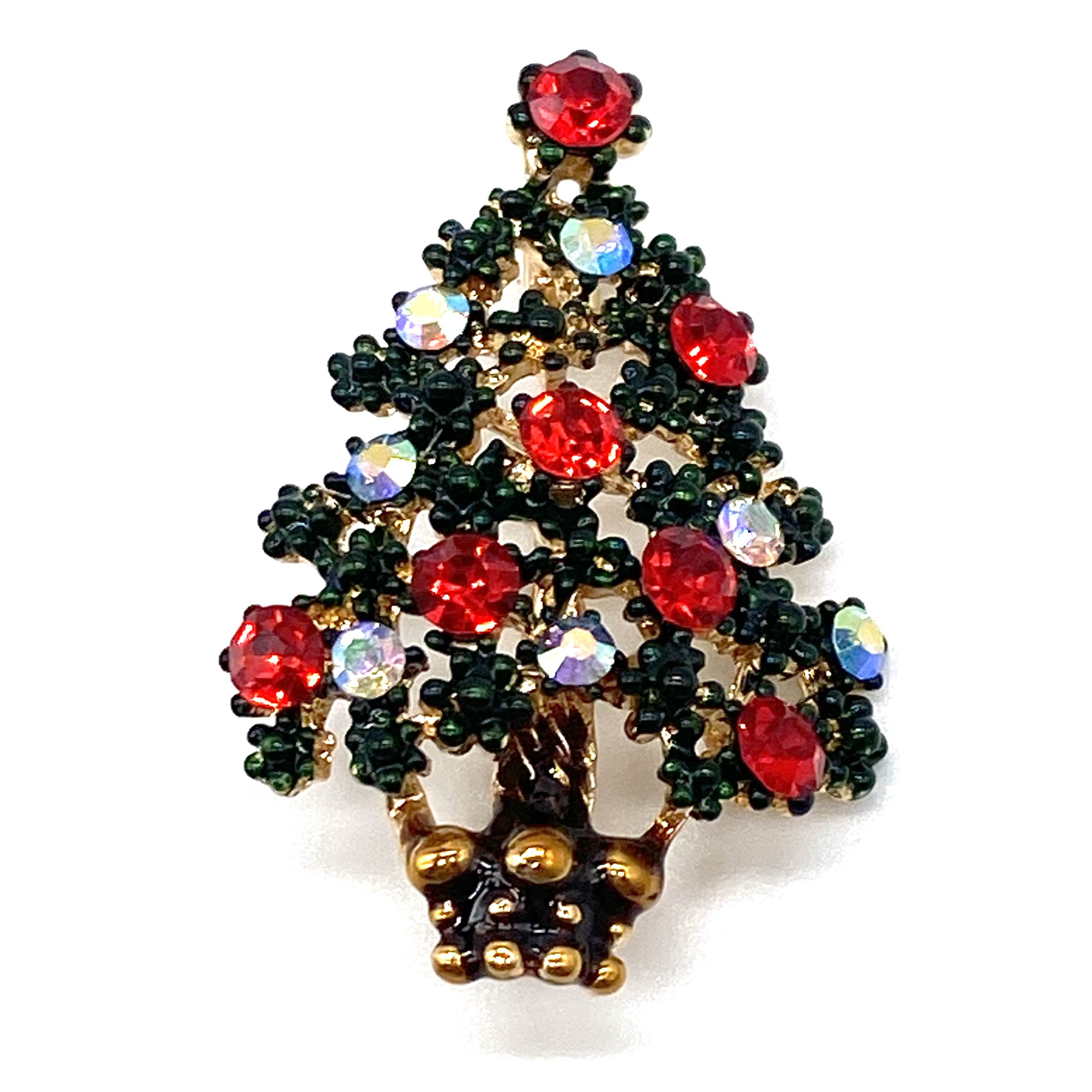 Christmas Tree Brooch