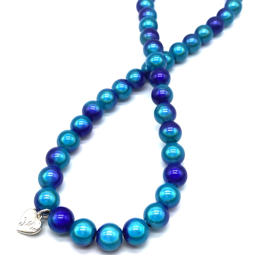 Blueberry Classic Bead Necklaces