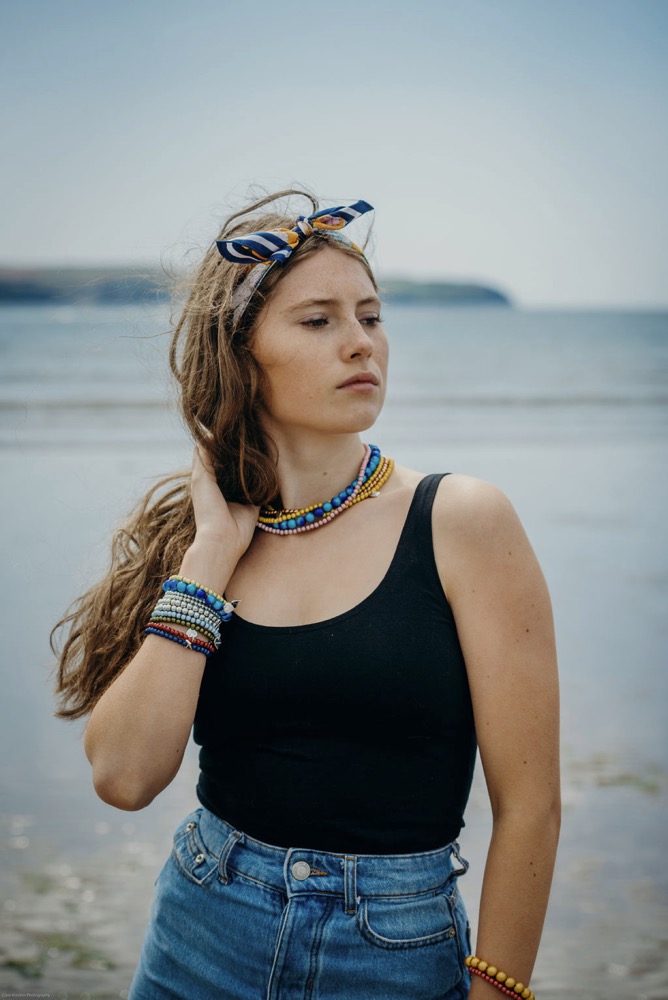 Blueberry Classic Bead Necklaces