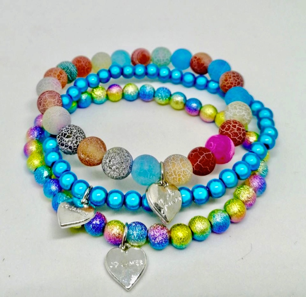 Vivid Agate Bracelet