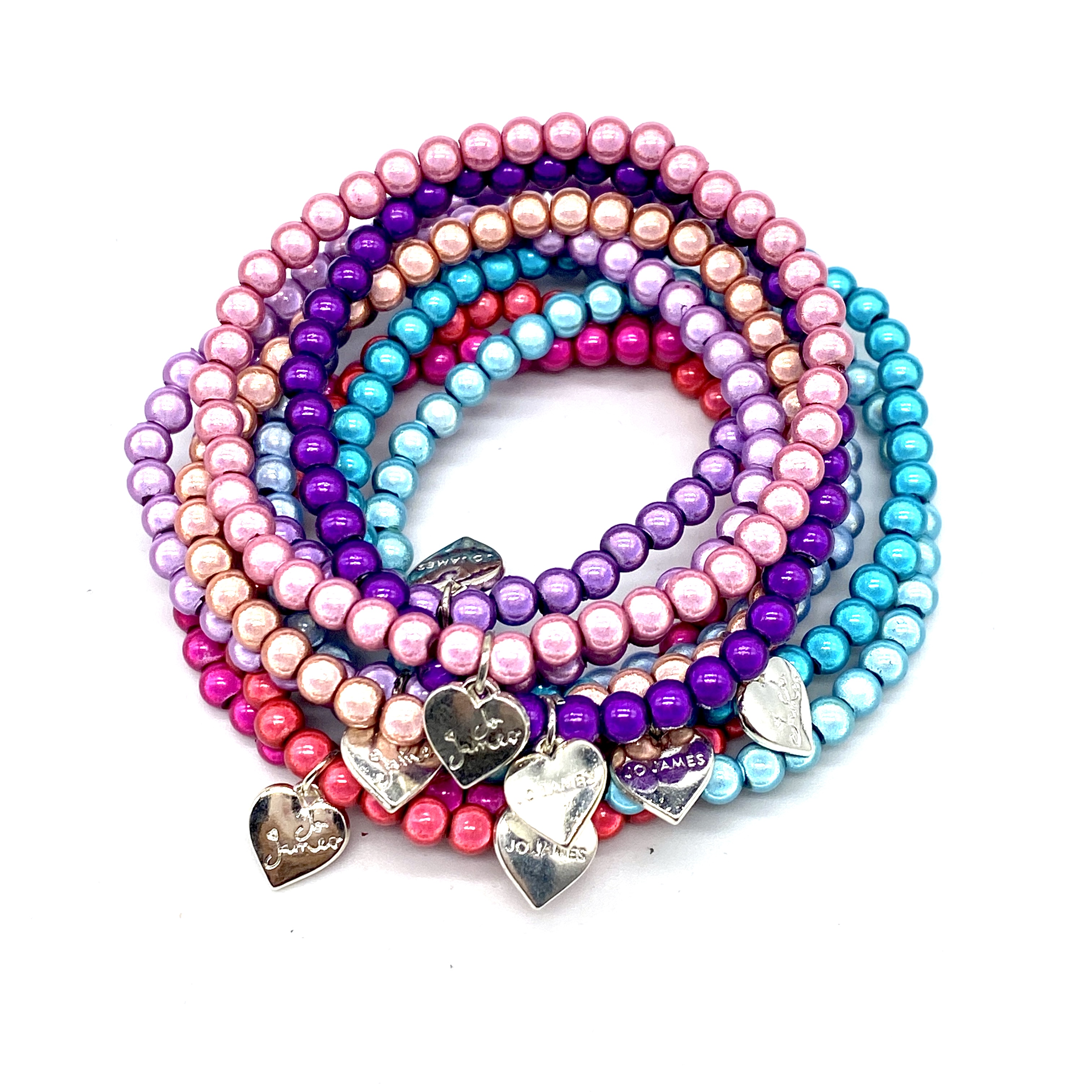 Classic Beaded Skinny Bracelets