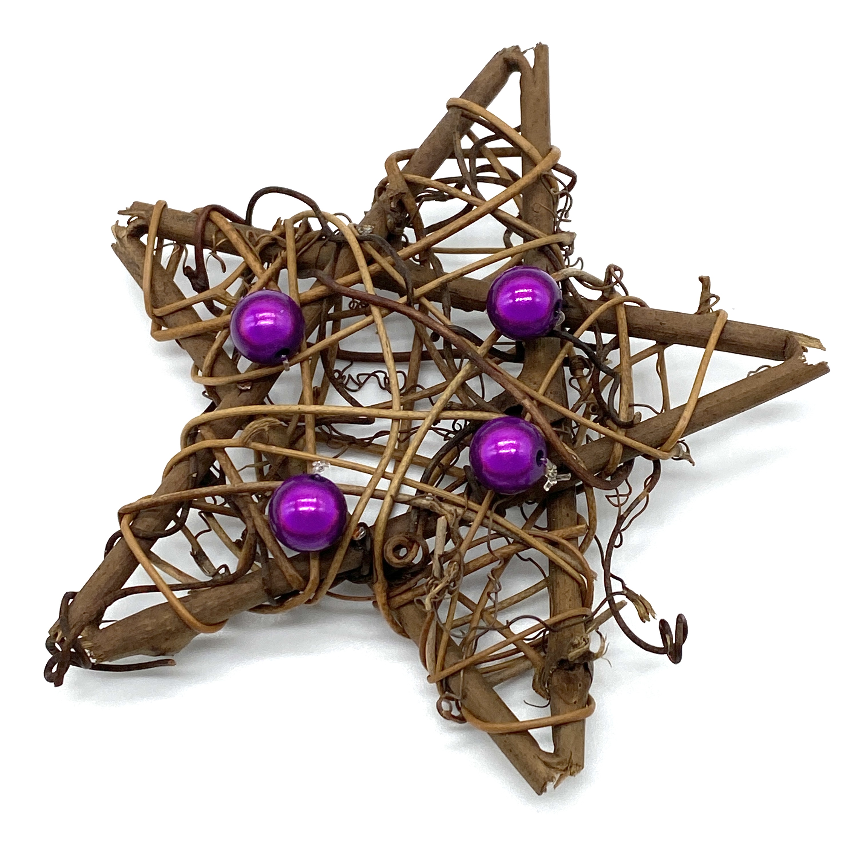 Rustic Rattan Stars