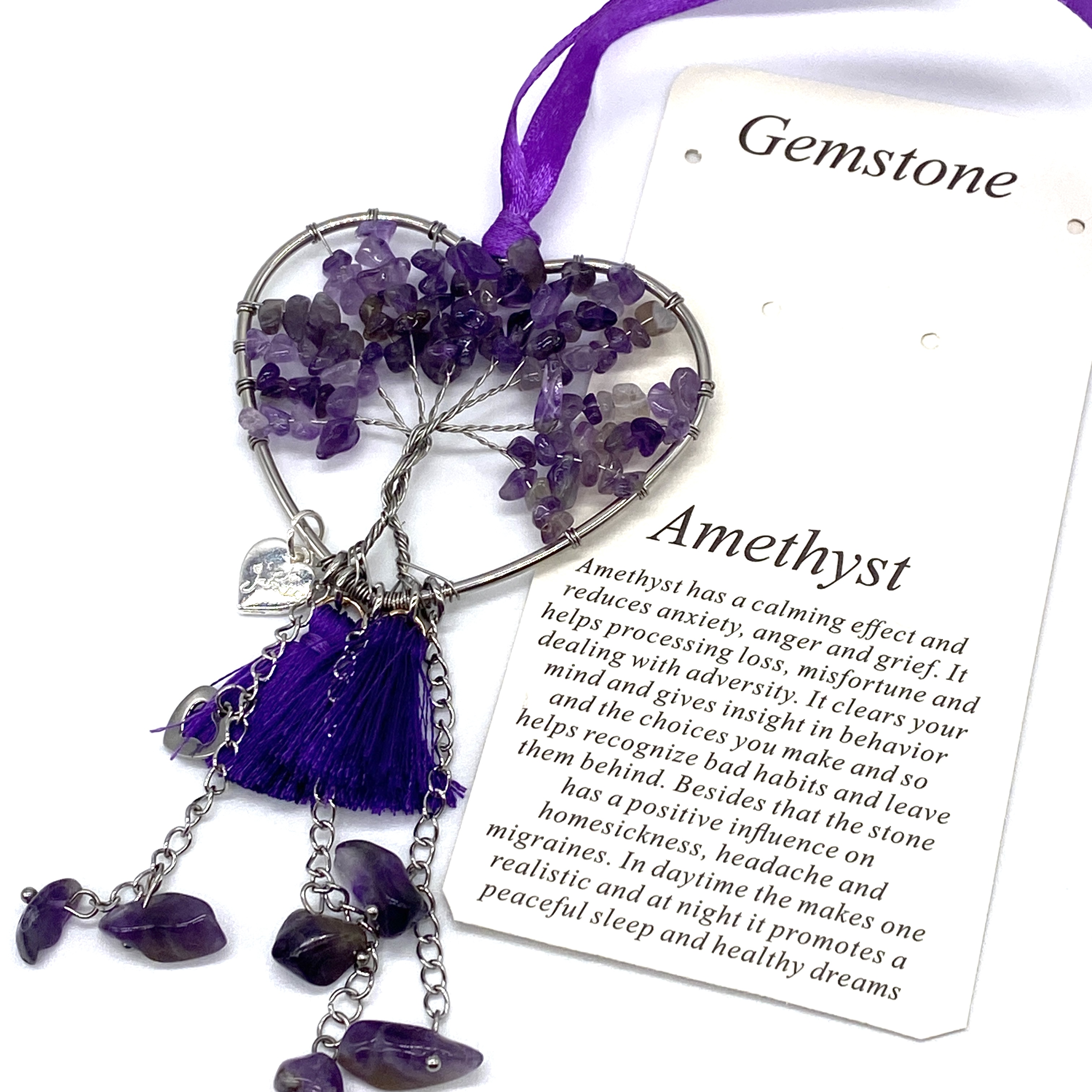 Gemstone Hanging Charm