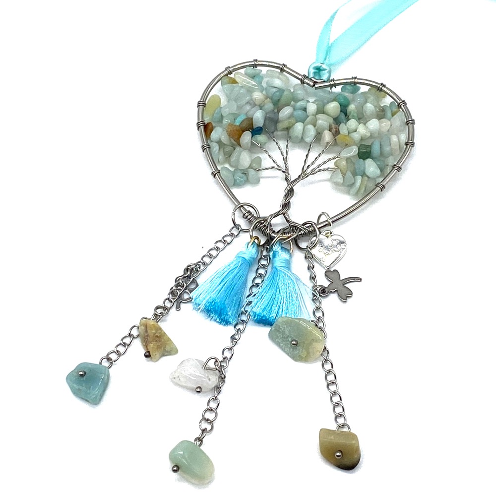 Gemstone Hanging Charm