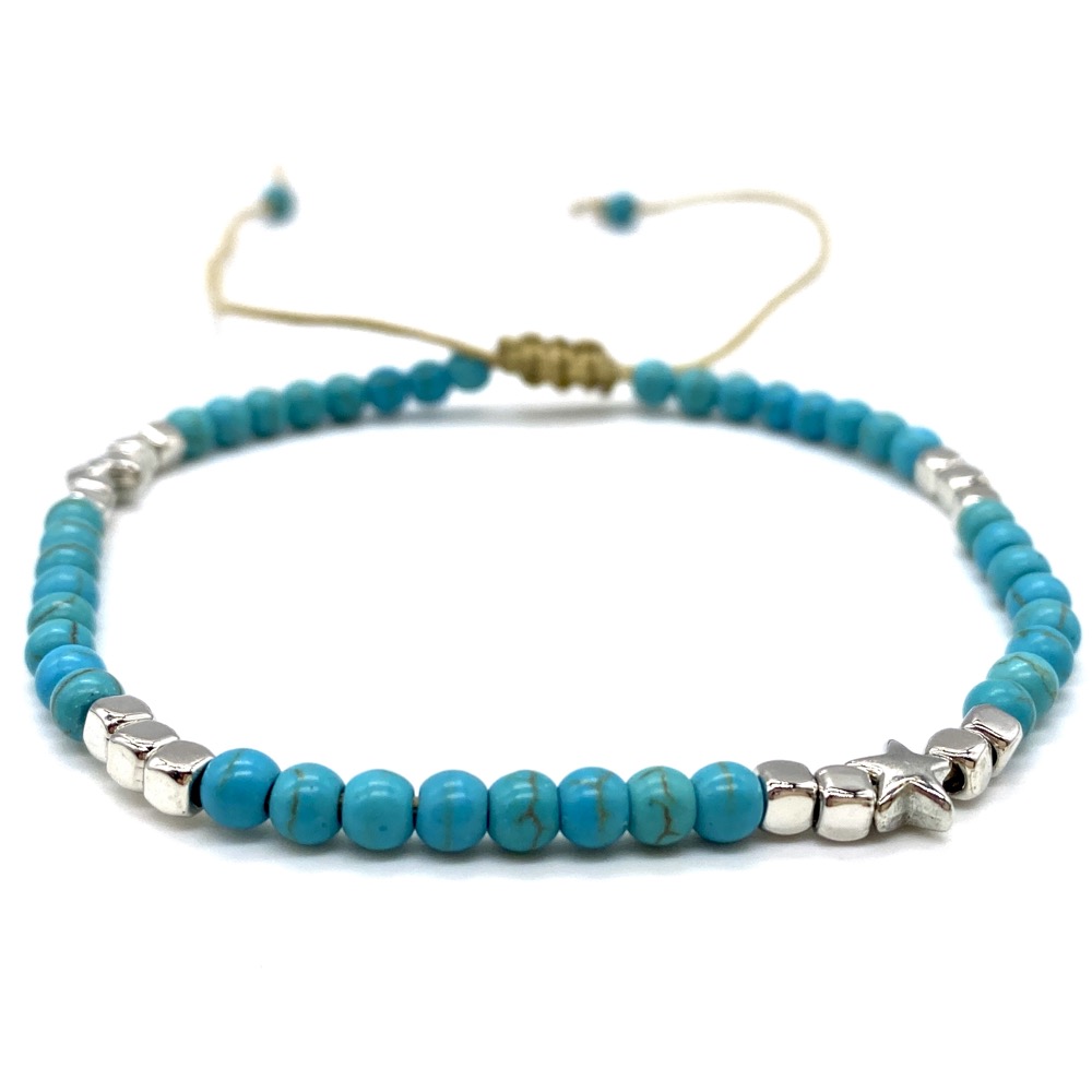 Turquoise Super Star Anklet