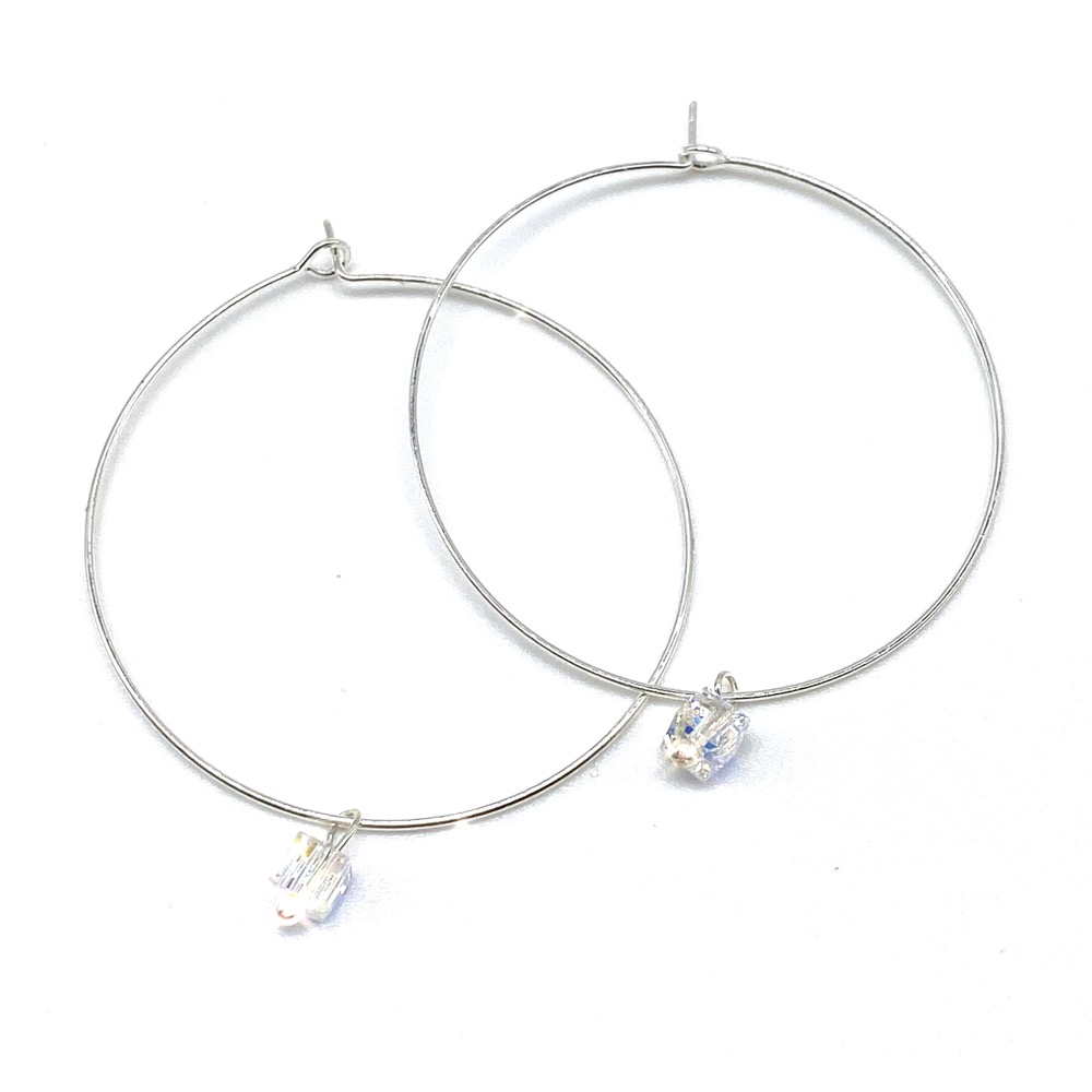 Sterling Silver Hoop Earrings