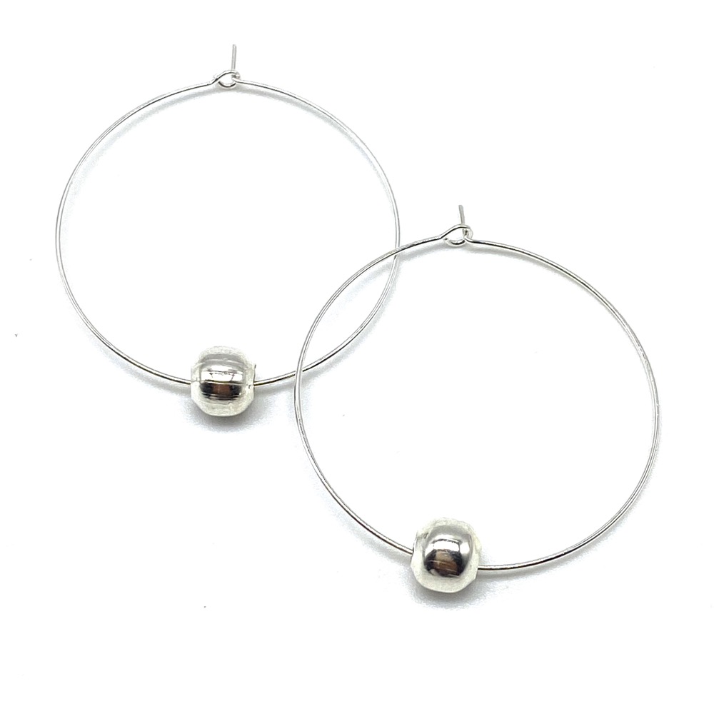 Sterling Silver Hoop Earrings