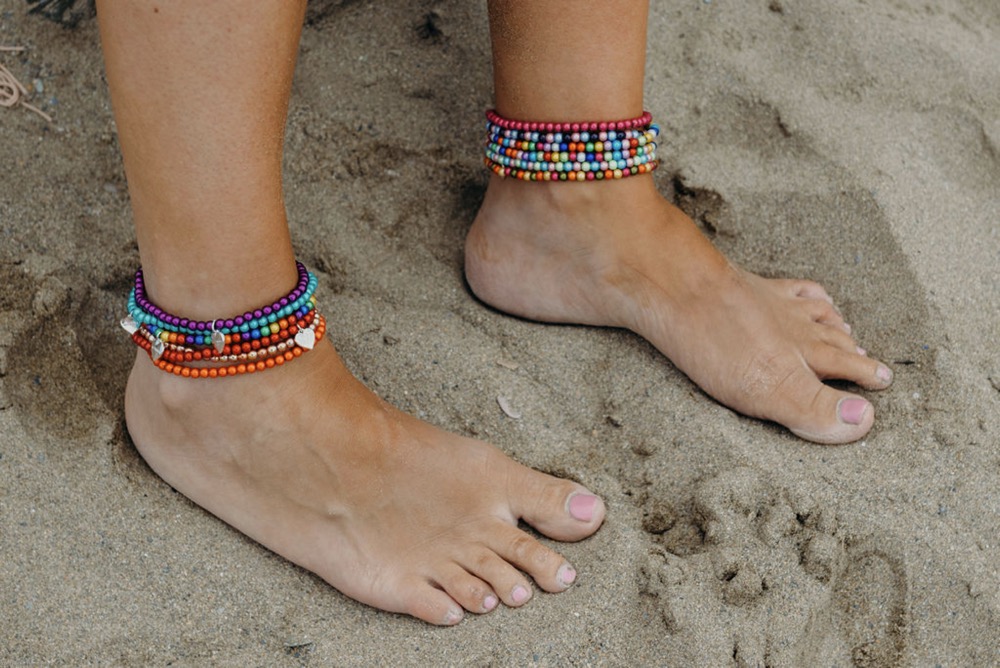 Classic Beaded Anklets