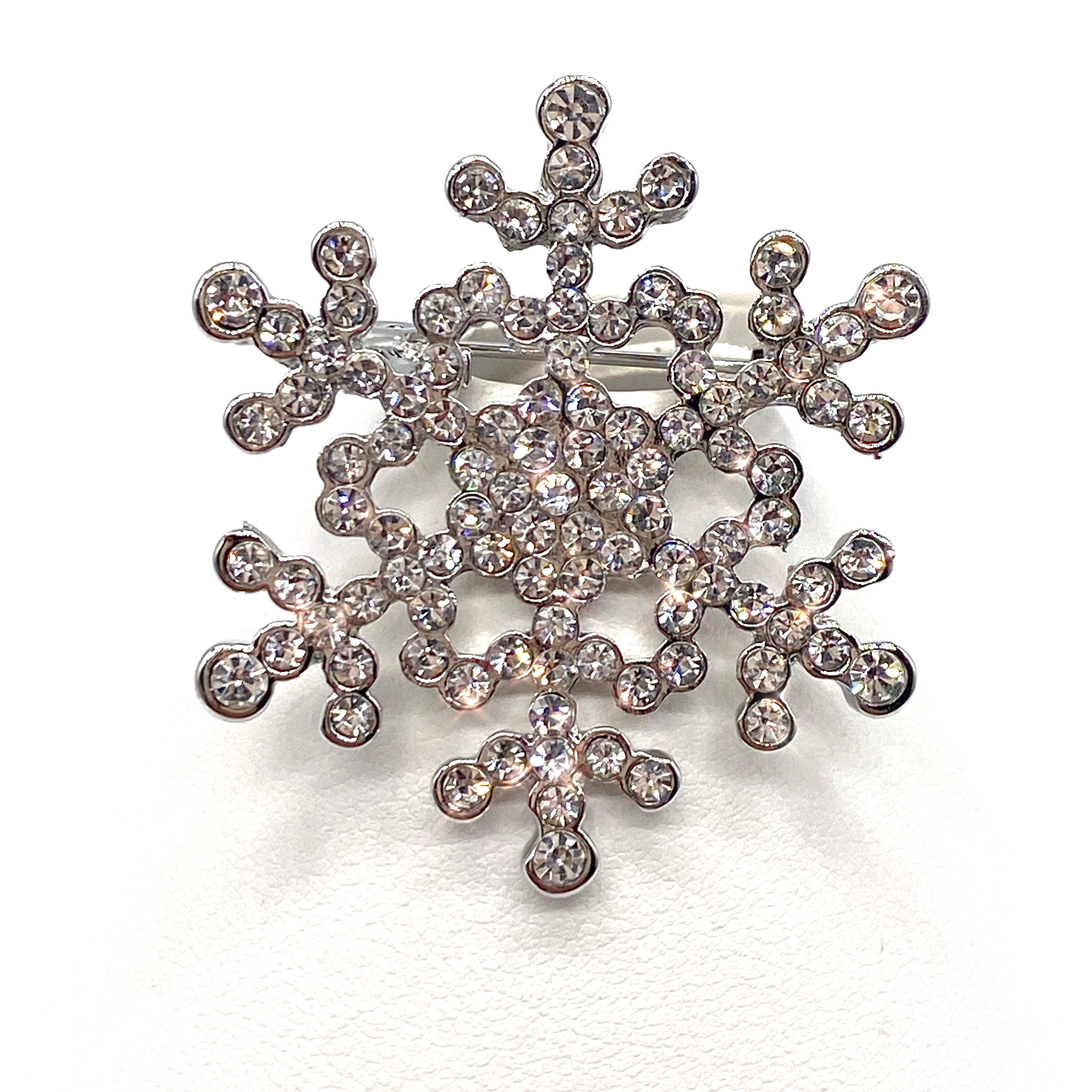 Brooch Sparkle Snowflake