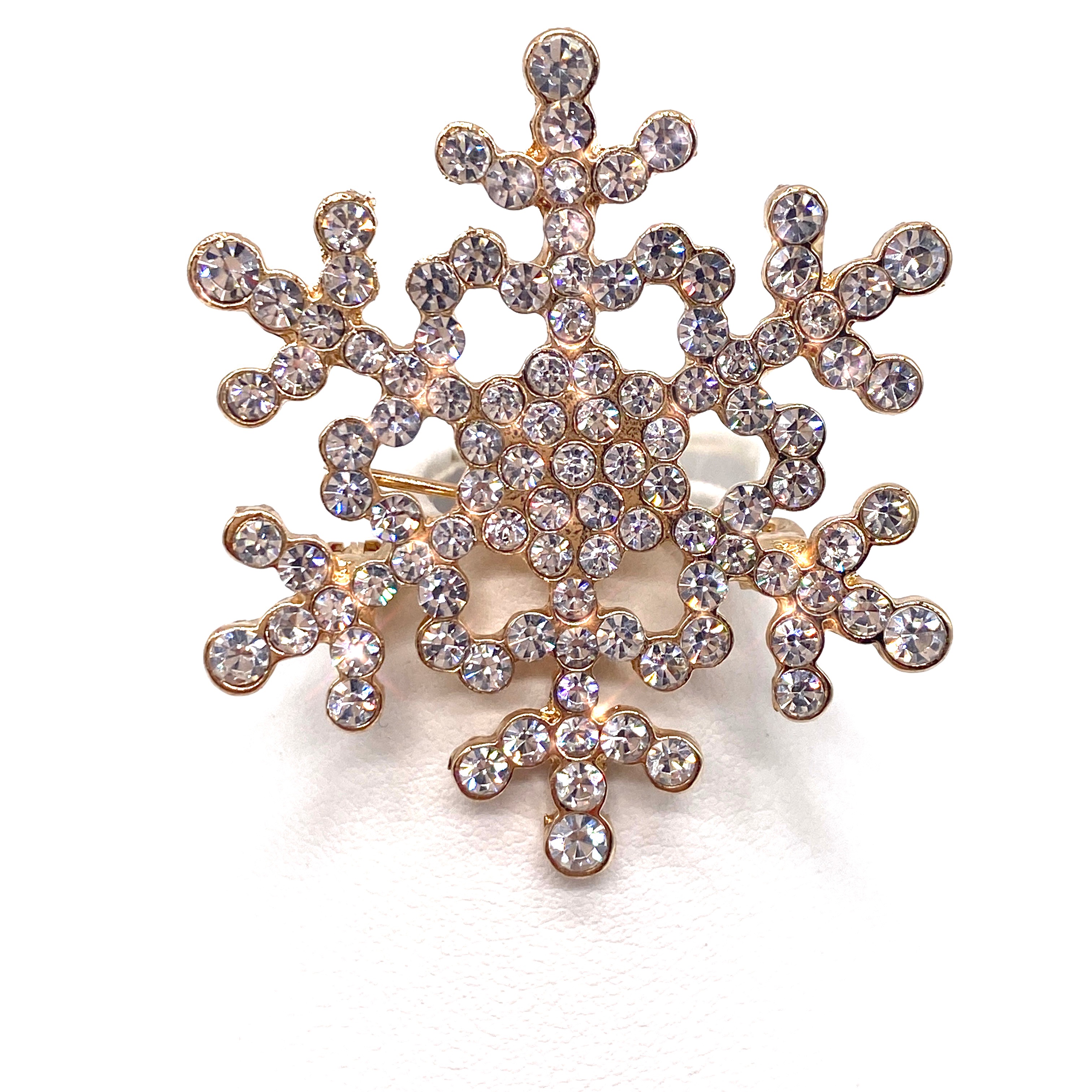 Brooch Sparkle Snowflake