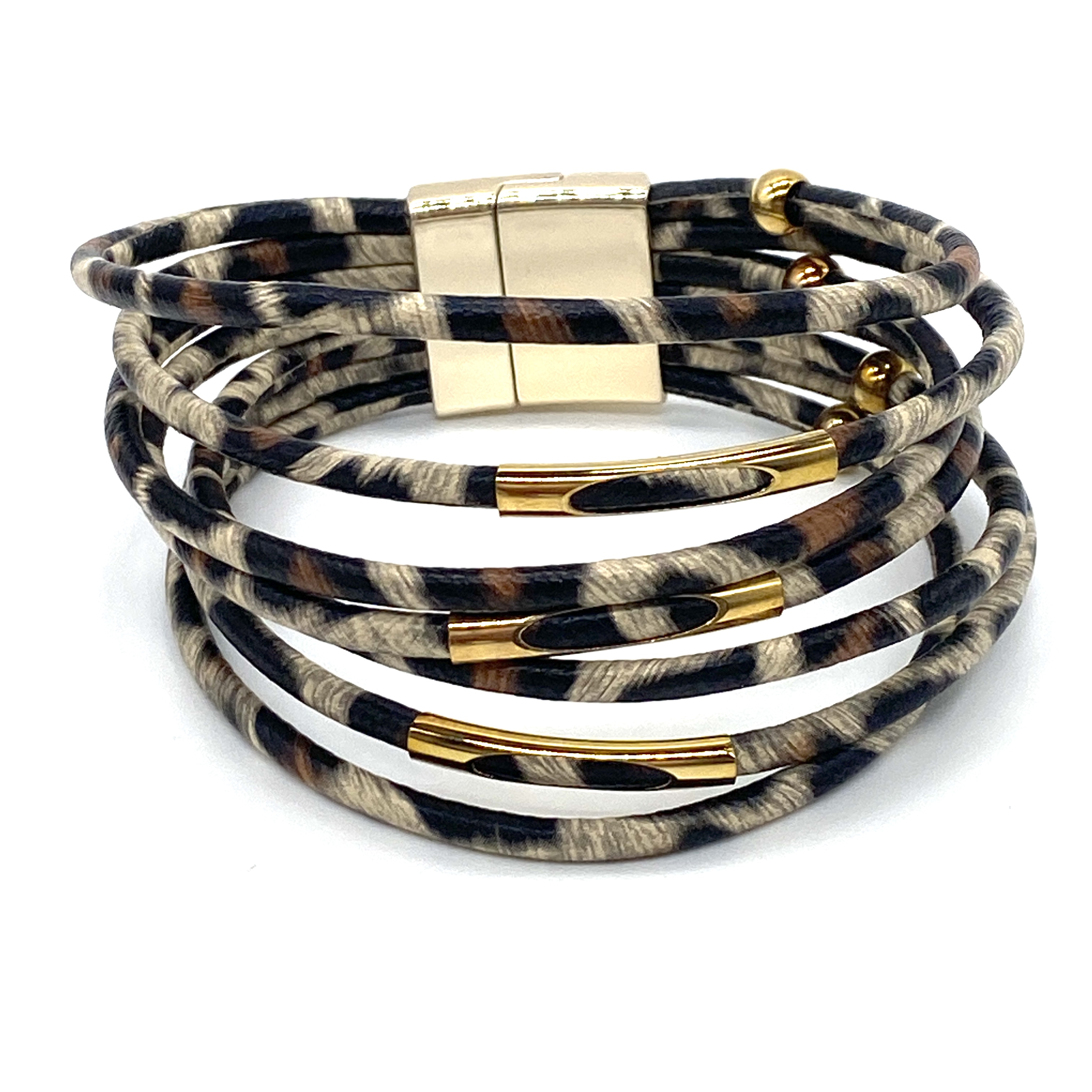 Animal Wrap Print Bracelets