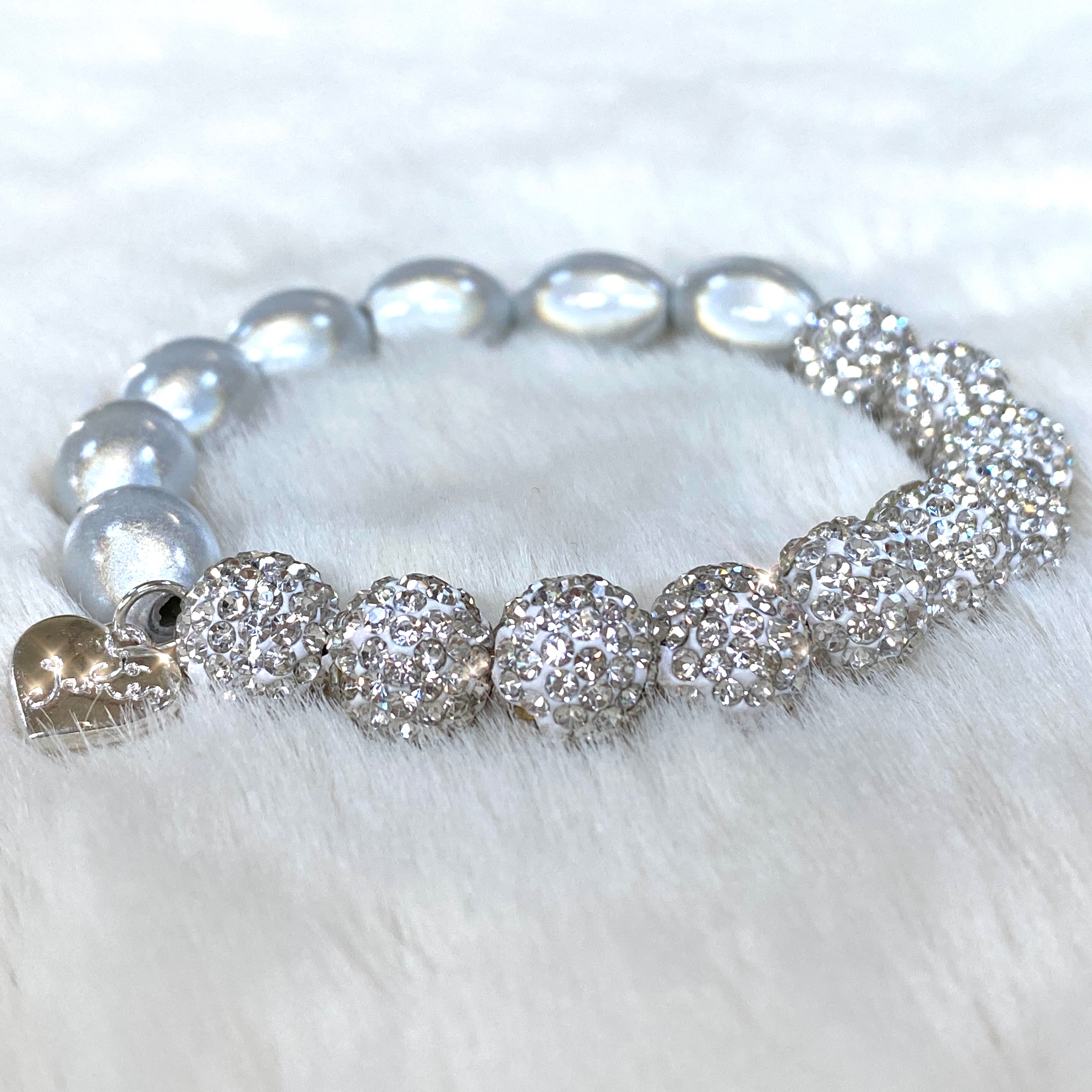 Half Sparkle Blanca Bracelet
