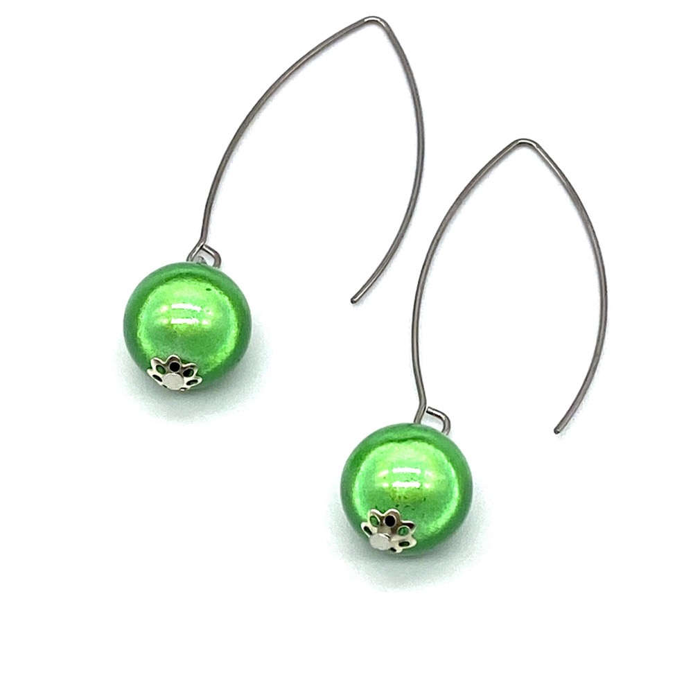 Drop Ball Earrings