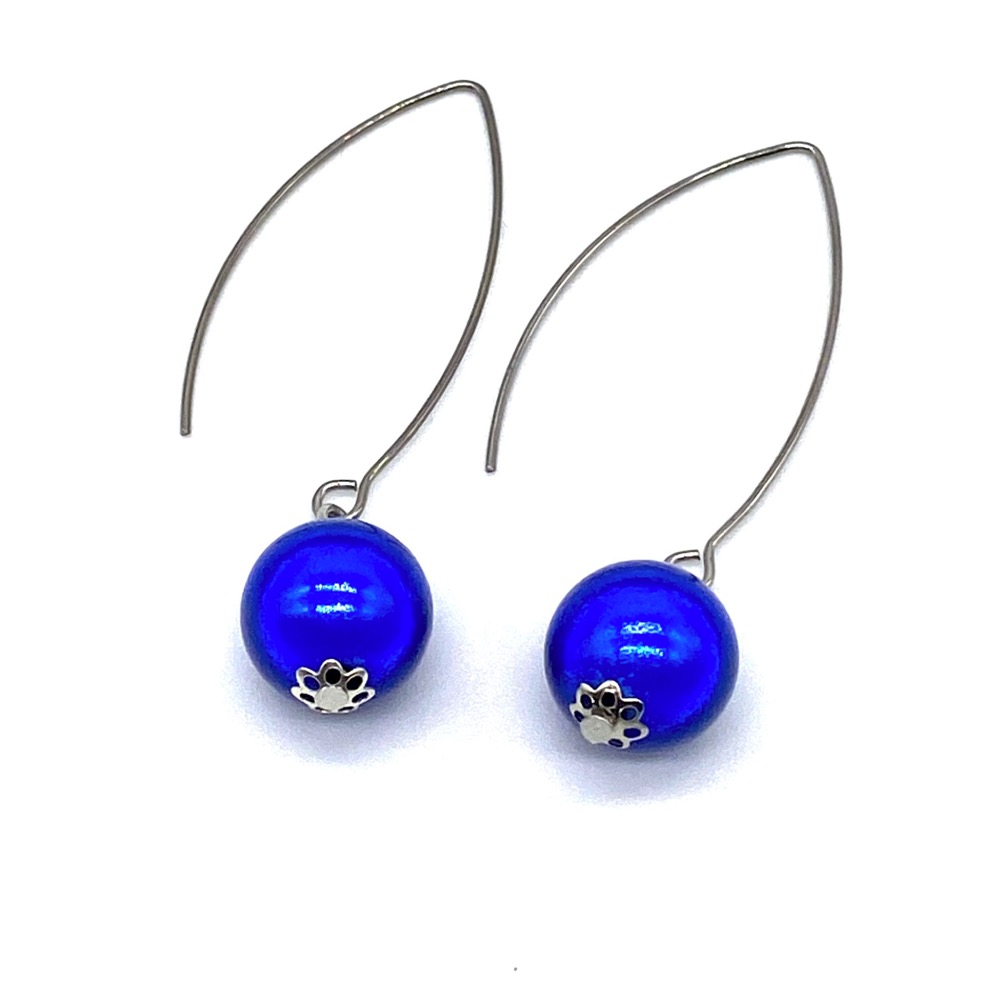 Drop Ball Earrings