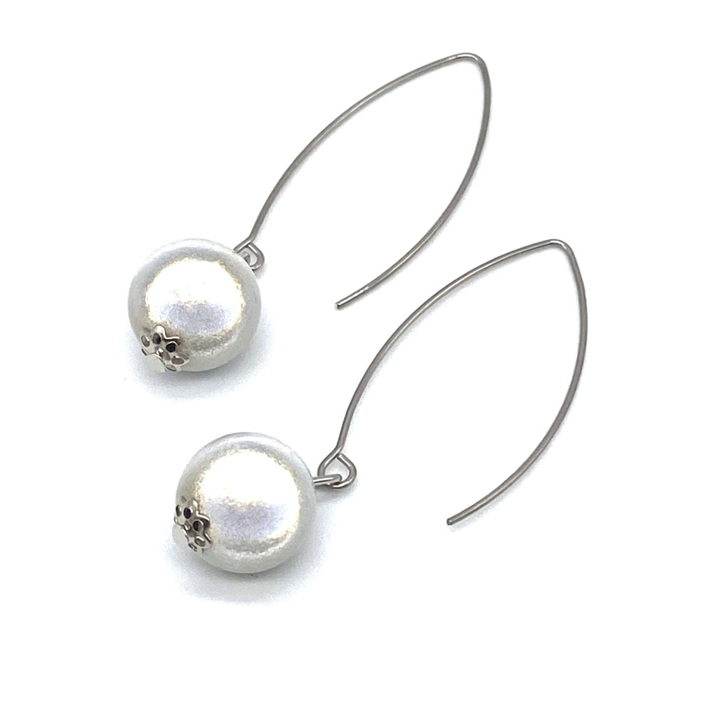 Drop Ball Earrings