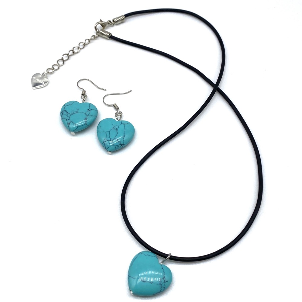 Turquoise Heart Sets