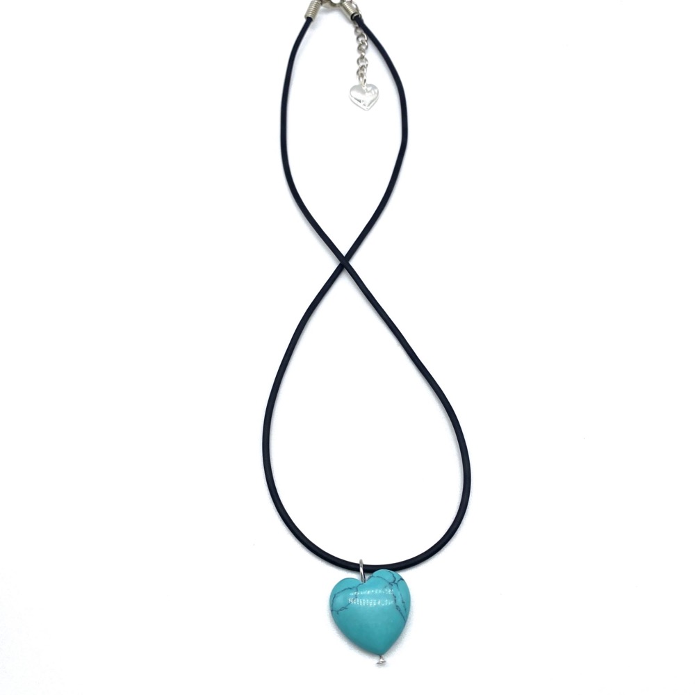 Turquoise Heart Necklace