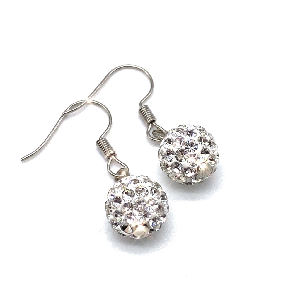 Sparkle Single Drop Earrings